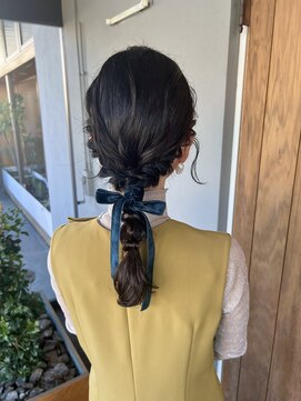 フラム(fulam) 編み下ろしスタイル