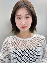 ソヨン 栄店(SOYON)&nbsp;似合わせカット/メルティカラー/レイヤーボブ/切りっぱなし/小顔