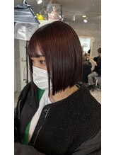 ラルナ(La luna) 切りっぱなしボブカット！
