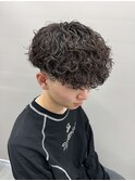 プードルパーマスペインカールスパイラルパーマメンズパーマ