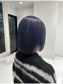 10代20代ブリーチハイトーンパープルカラー