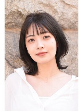 パプス ド コワフュール 甲南山手店(Pap's de coiffeur) くびれヘアー/クラゲヘアー/透明感カラー/20代30代40代50代