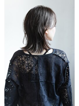 ミット バイ ツリー 吉祥寺(mit by tree) 姫カットレイヤーくびれミディアムボブマロンベージュ