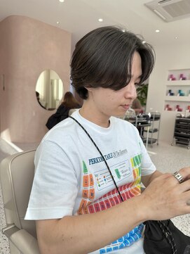 オン キャナルシティ博多前店(on) 【竹内哉汰】20代30代 大人のロン毛 メンズ センターパート