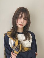 ジョエミバイアンアミ(joemi by Un ami) レイヤーカット/ハッシュカット/オリーブベージュ