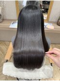 20代、30代、40代、髪質改善、美髪矯正で艶感ストレート