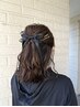 ヘアアレンジ【ハーフアップ】　￥4200