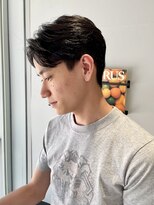 ルーシー(Lucy.)&nbsp;ショートセンターパート/毛流れ/ニュアンスパーマ