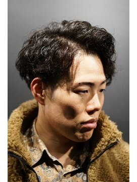 銀座 シノ 灯(shino HANARE) 7:3 パーマスタイル