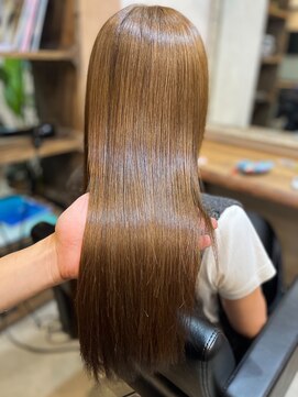 リノスムース(LINO smooth) 髪質改善トリートメント×質感再生カラー