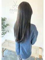 ゴーシェン 稲毛店(Goshen)&nbsp;アッシュオリーブ　スーパーロングヘアー