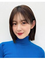 アイトーキョーエス 渋谷(AI TOKYO S) レイヤーボブ/オリーブベージュ/結べるボブ