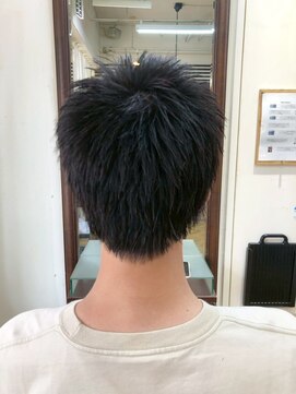 レボルトヘアー(R EVOLUT hair) MEN’S/リバースセンターパート/ニュアンスパーマ/柏駅