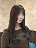 ◎ダークラベンダー/くびれレイヤー/韓国巻き顔周りカット銀座19