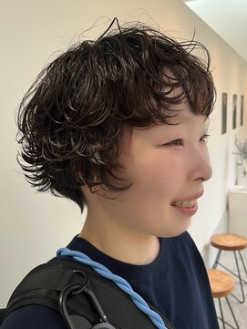 インチェルシー(in chelsea) ショート×パーマで軽くやわらかに！