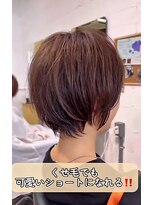 モールヘア 武庫之荘店(MOOL hair) クセ毛でも可愛いショートに!ご相談ください♪