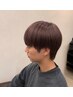 【時間をかけずに頭皮スッキリ♪】似合わカット+炭酸シャンプー