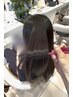 【堀内指名】レディース前髪カット+髪質改善トリートメント ￥8,000