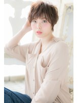 モッズ ヘア 福岡姪浜店(mod's hair)&nbsp;*mod's姪浜*…ふわくしゅ♪くせ毛風ショートa