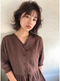 シースルーバングに小顔ラインボブ☆