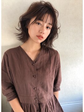 アリーズ(ALLYS) シースルーバングに小顔ラインボブ☆