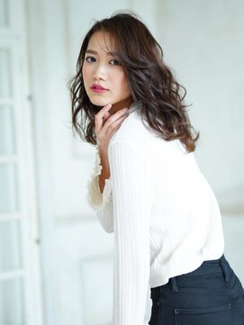 プリムワークス hair&nail Prime works ワンサイド流しバングvol.2