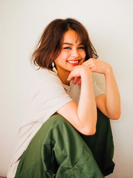 美容室 リズヘアー 稲毛店(Riz hair) ひし形ふわふわボブ【稲毛】