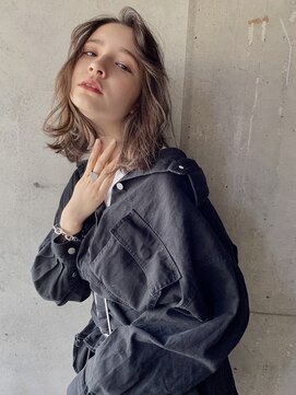 クオリア(QUOLIA) QUOLIA  BOB×olive beige