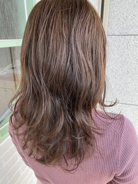 ヴァニラノースヘアー(vanilla#NORTH HAIR) レイヤー×ピンクベージュ