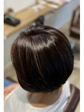 フラッシュ 春日井店 白髪ぼかしハーブ編