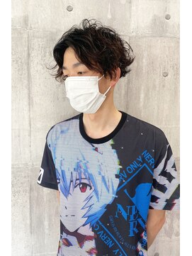 エンリッチヘア(enrich hair) center part spiral