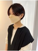 前髪あり大人ハンサムショート20代30代40代　HACCH