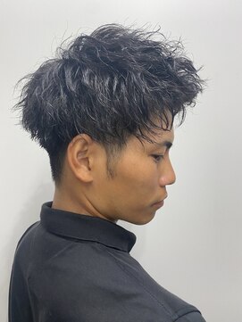 グリーン 登戸(green) 【YOSHI】メンズ　ツイストスパイラルパーマ