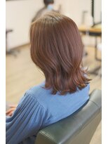 ヘアーサロン カシータ(Hair Salon CASITA) 韓国風、顔周りレイヤー"切りっぱなしナチュラルボブ"