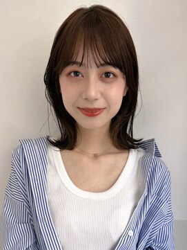 ポーチバイハニー オモテサンドウ(PORCH by HONEY omotesando) 大人可愛い20代30代40代小顔くびれミディ×ダークブラウン