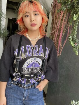 フィン(fin,) ブリーチカラー/ハイトーン/パーマ/ブリーチなしダブルカラー