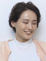 ヘアエジェリプリム (hair&spa egerie prime) 〈前髪なし〉大人ナチュラルショート/アースカラー/30代40代50代