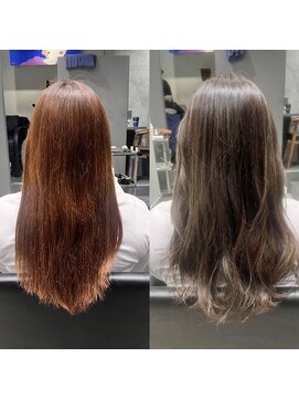 リュネッツ あざみ野店(lunettes) 赤みゼロ・透けるようなグレージュカラー