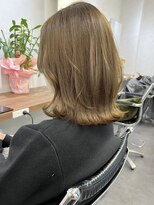 オウル(Owll) *大人可愛いシークレットレイヤーボブ×シアーベージュ*