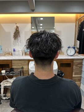 スウェル 船橋店(Swell) ハイライト/マッシュパーマ/束感/波巻き/メンズ3