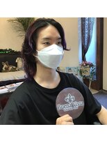 ブエナビスタ ラグジュリアスヘア(Buena Vista luxurious hair) メンズクールウェーブ　Ver,グラパープル