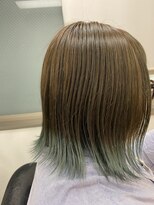 ヘアーアンドアート ルミナ(HAIR&ART LUMINA) 【佐々木】エンドカラーグリーン