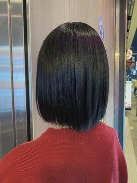 アヴァンス 天王寺店(AVANCE.) 透明感カラー×ブルーブラック