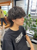 ロンドガルマン 名古屋(Lond GULLMAN)&nbsp;【Lond GULLMANSEIYA】MEN'S HAIR/波巻きマッシュウルフ