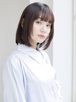 ウル 表参道(HOULe)&nbsp;レイヤー　ボブ　ベージュカラー　透明感カラー　髪質改善　酸熱