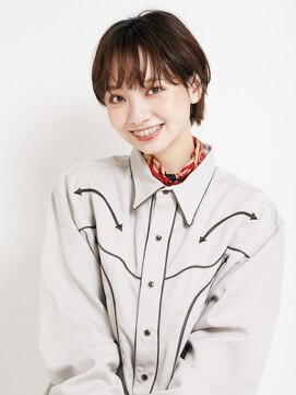 エンタク 新宿(enntaku) ボブ/カーキグレージュ/マッシュショート/大人かわいい[新宿駅]