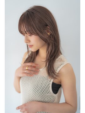 ベンジー 中目黒店(benji) モカベージュレイヤーミディ　2