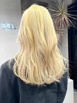 ソル ジングウマエ(SOL JINGUMAE)&nbsp;ミルクティーベージュダブルカラーグレージュカラーハイライト