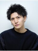 【alpha 新宿】スパイキーショート×ツイストパーマ