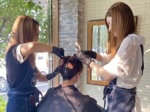 ニーノバイヘアーカラートウキョウ(nino by HAIR COLOR TOKYO)の雰囲気（リタッチ、トリートメントメントのみ大歓迎◎[岩手/盛岡/大通]）